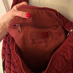 Free people movement Quilted Carryall bag